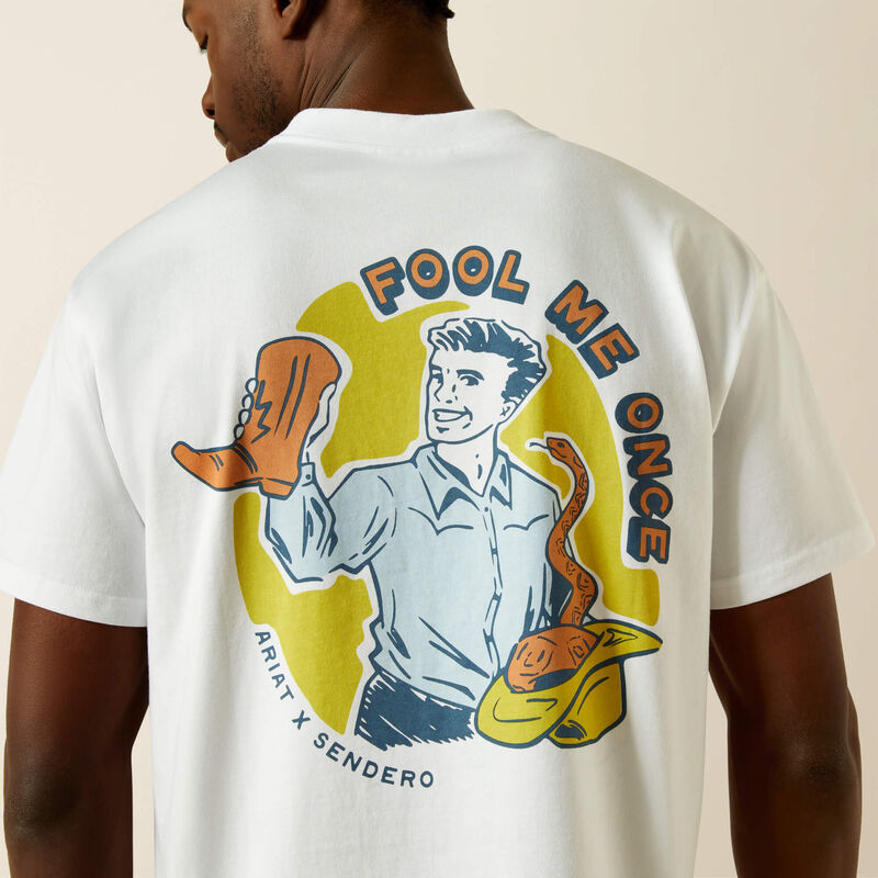 Ariat sendero fool me once T- shirt für Männer