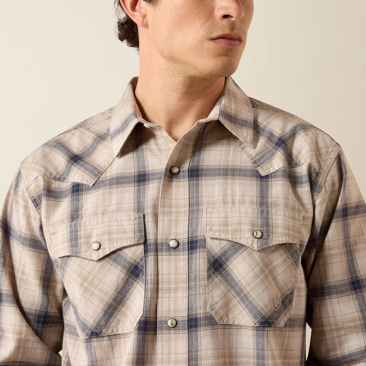 Chemise western cintrée Ariat Retro Hudde à boutons-pression