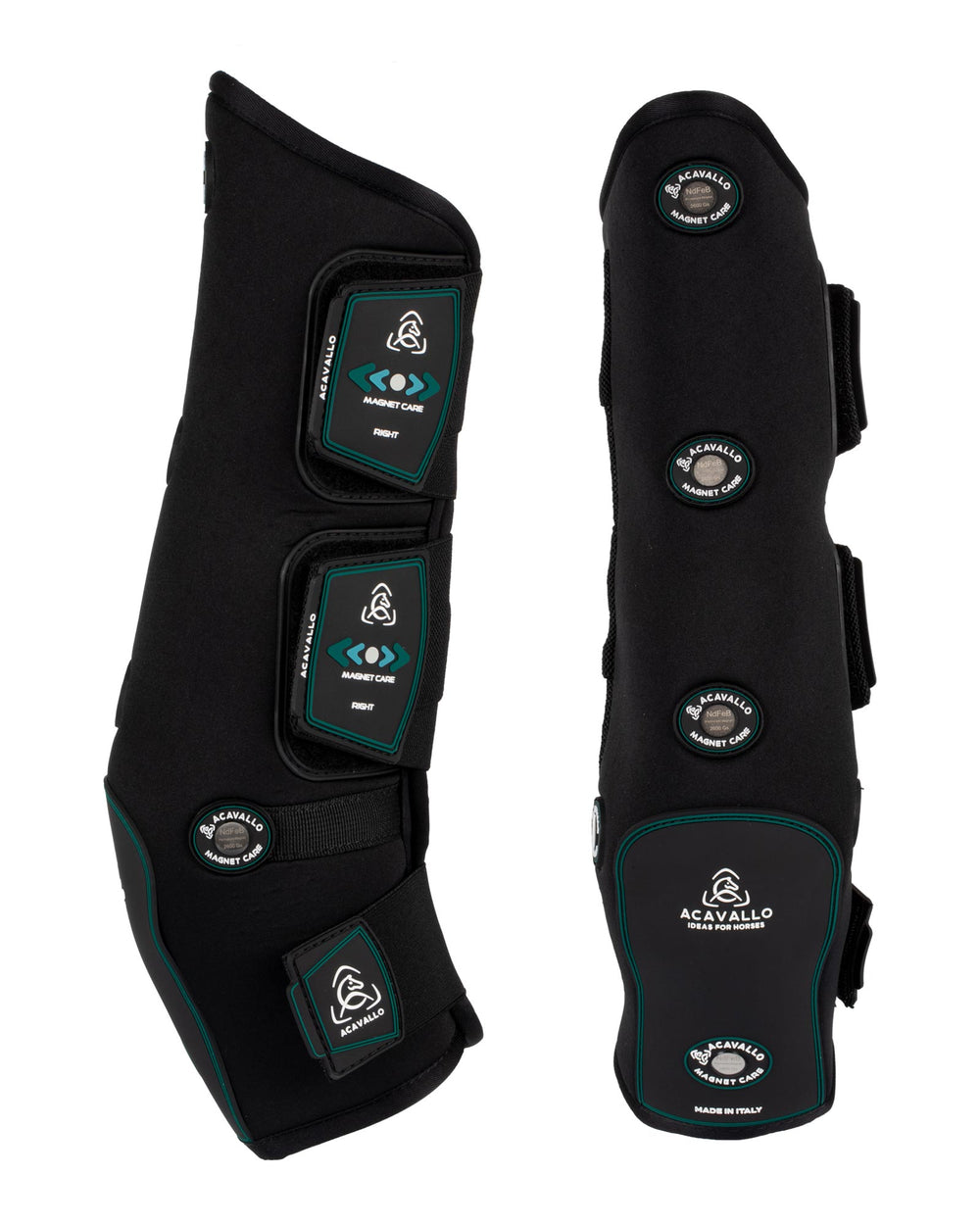Acavallo magnet care hind boots