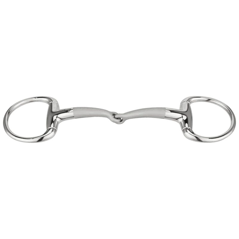 Herm. Sprenger SATINOX Eggbutt bradoon 14 mm single jointed - Stainless steel 40369