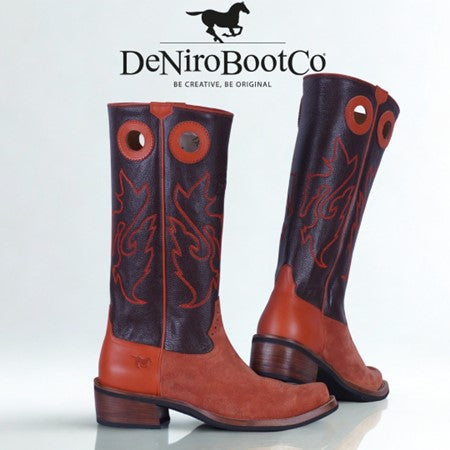 Bottes western De Niro Cutter Jo Caprice Moka