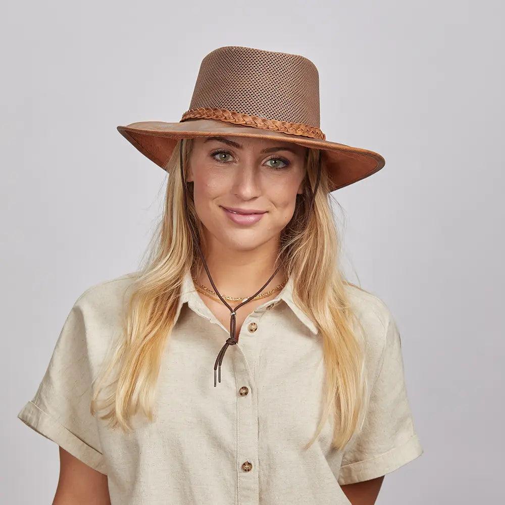 American hat makers Breeze | Womens Wide Brim Sun Hat