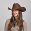 American hat makers Cattleman | Vrouwen vilten cowgirlhoed met westernhoedband