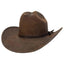 American hat makers Gorge | Mens Leather Cattleman Cowboy Hat with Leather Hat Band