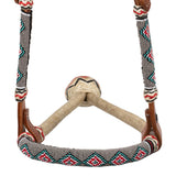 Pool's zandparels Bosal set met katoenen Mecate teugels