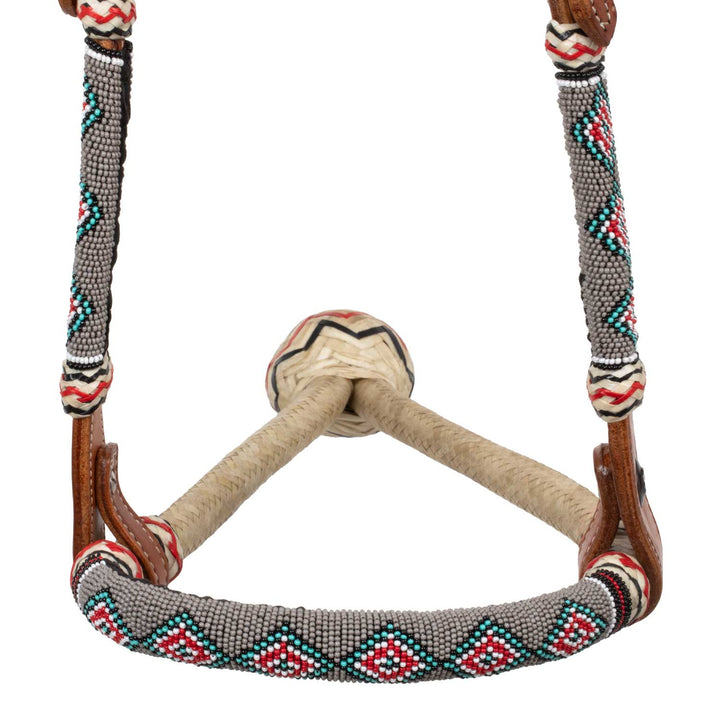 Pool's zandparels Bosal set met katoenen Mecate teugels