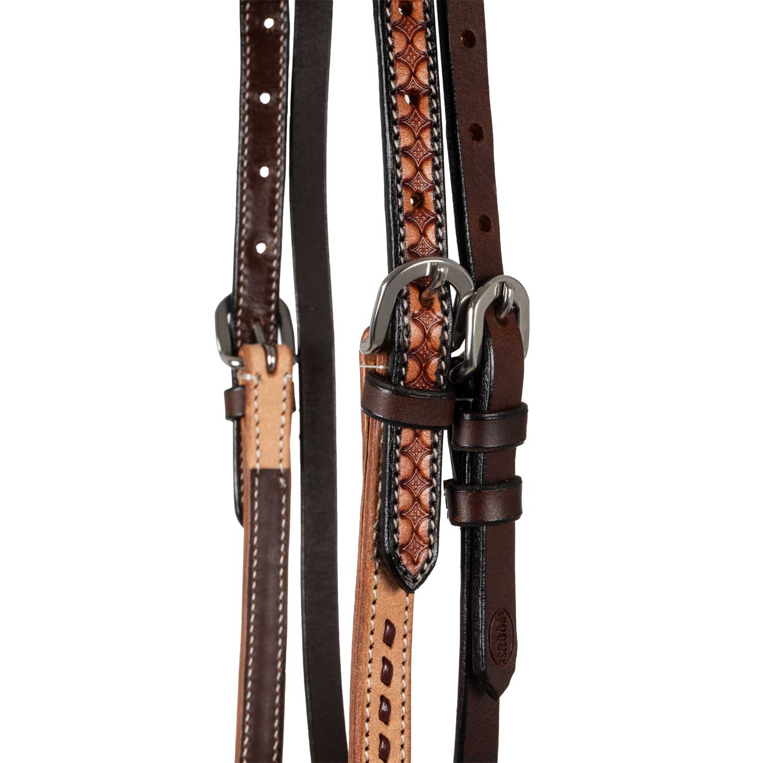 Pool's 2-tone western hoofdstel
