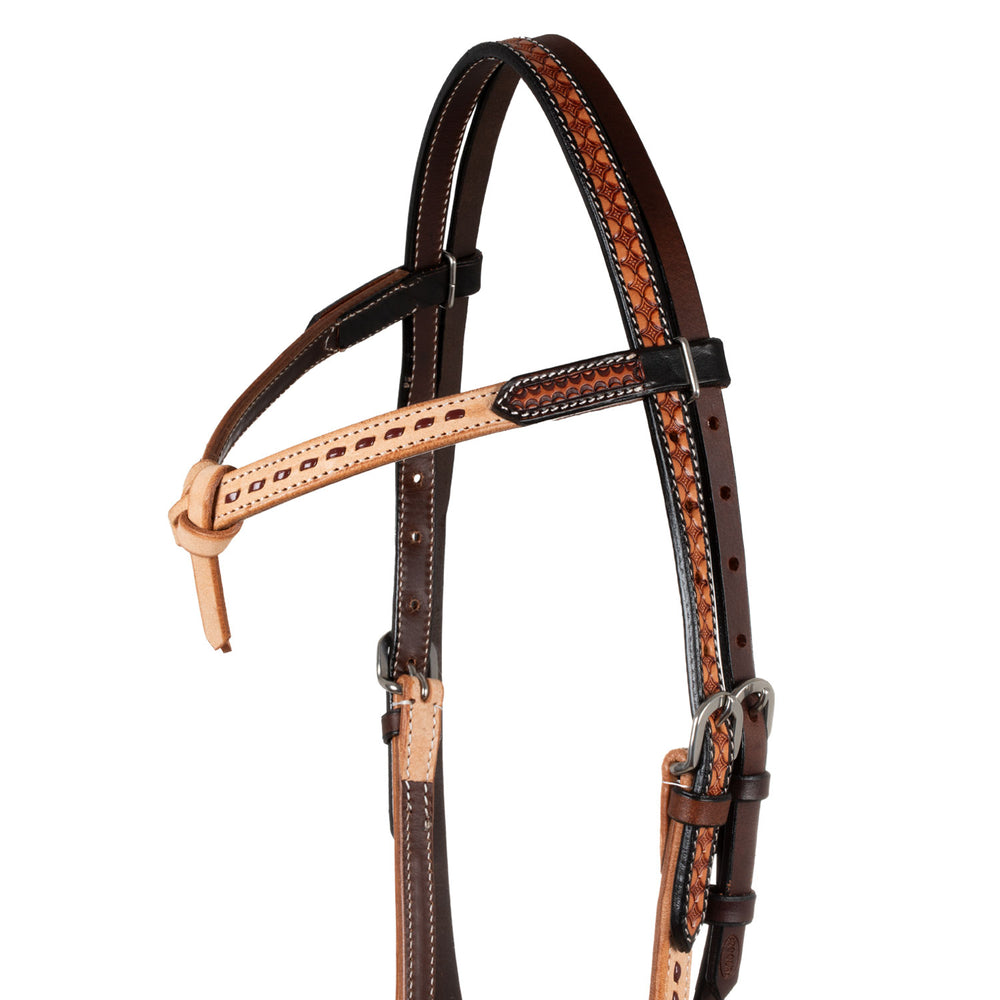 Pool's 2-tone futuristische western hoofdstel
