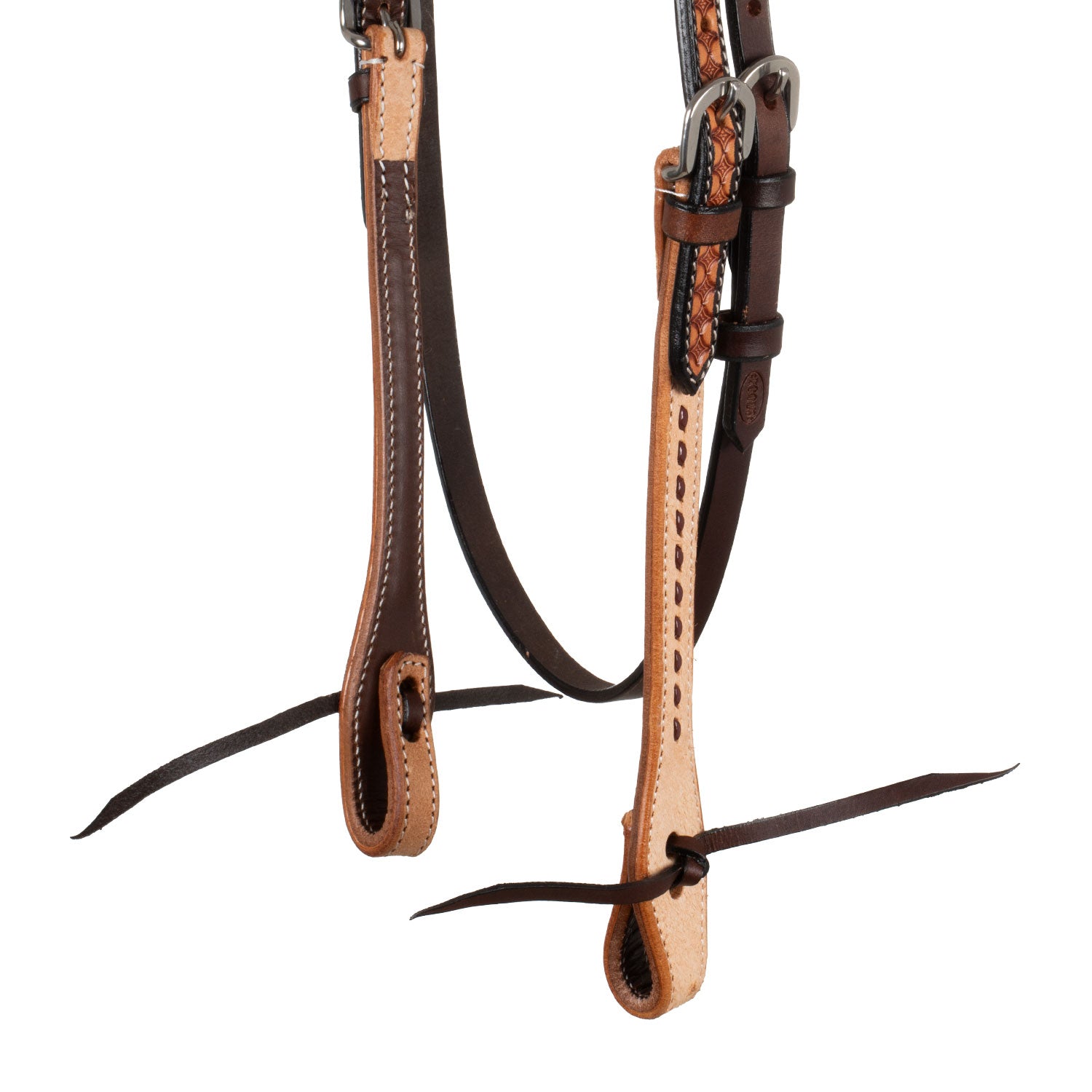 Pool's 2-tone futuristische western hoofdstel