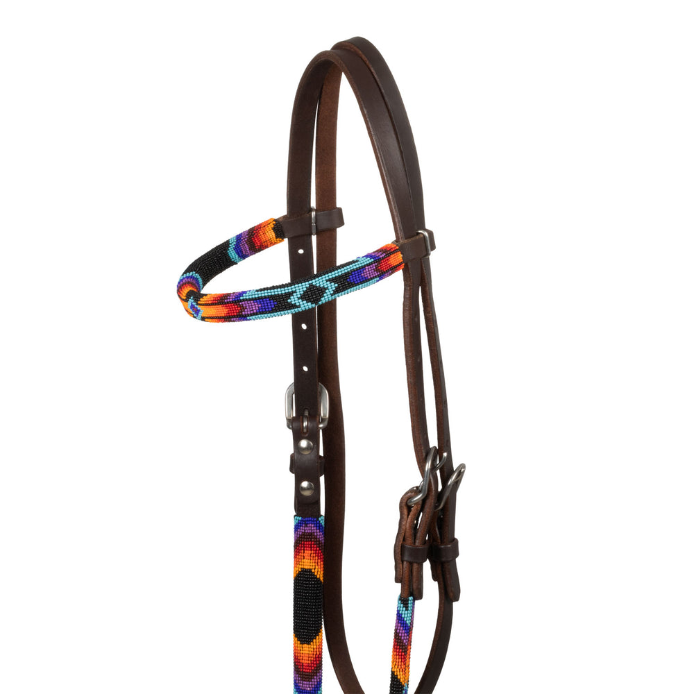 Pool's serape kralen geolied western hoofdstel