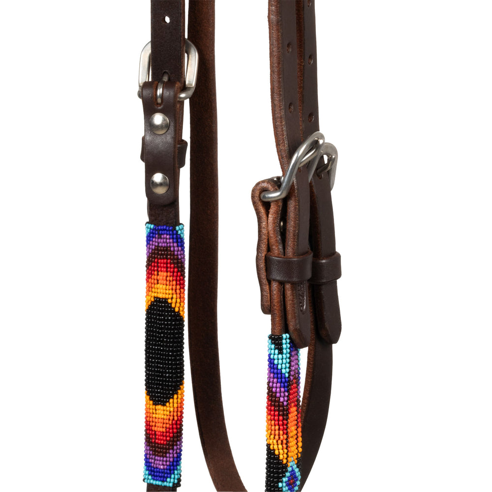 Pool's serape kralen geolied western hoofdstel