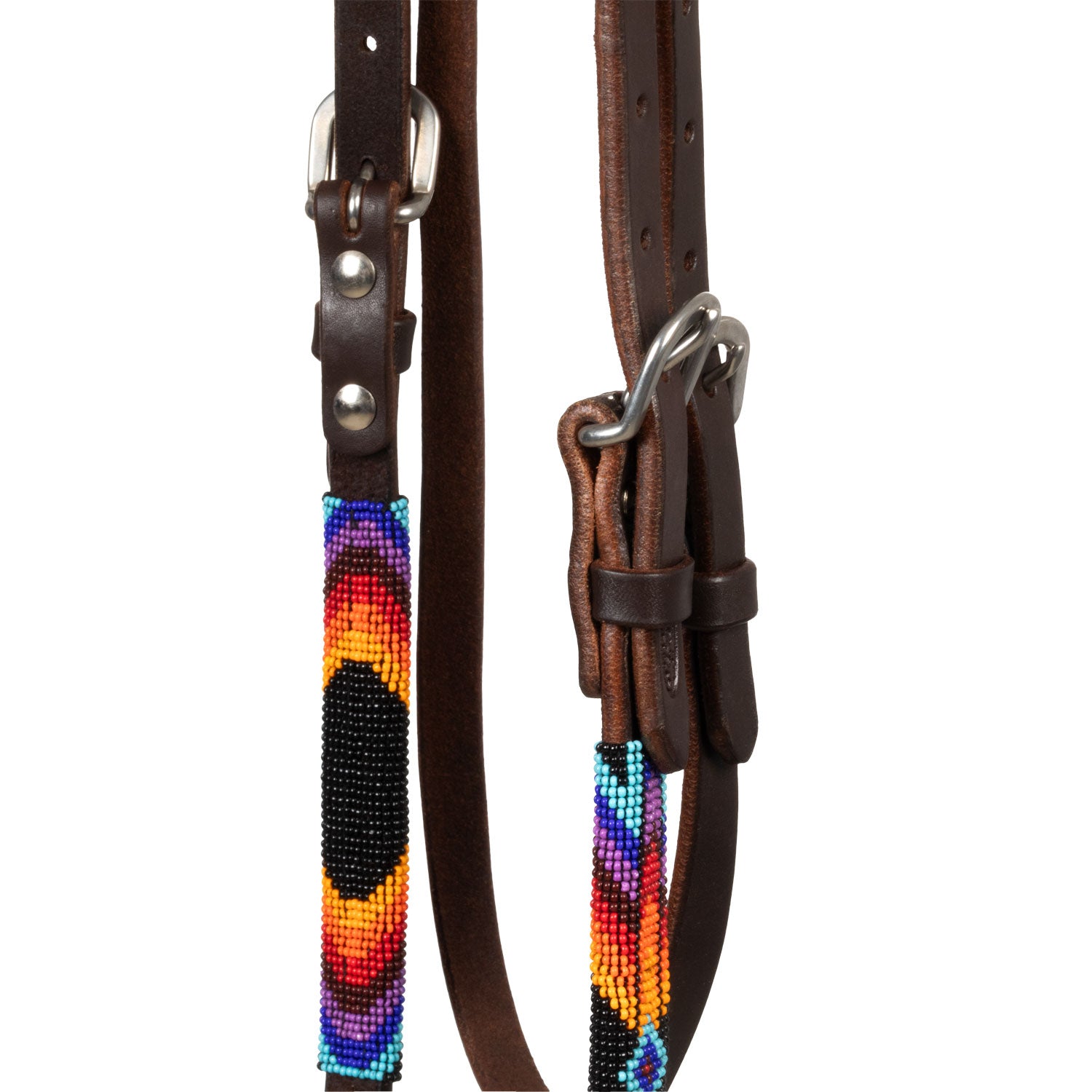 Pool's serape kralen geolied western hoofdstel