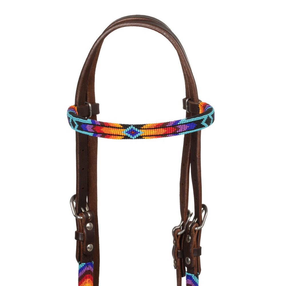 Pool's serape kralen geolied western hoofdstel