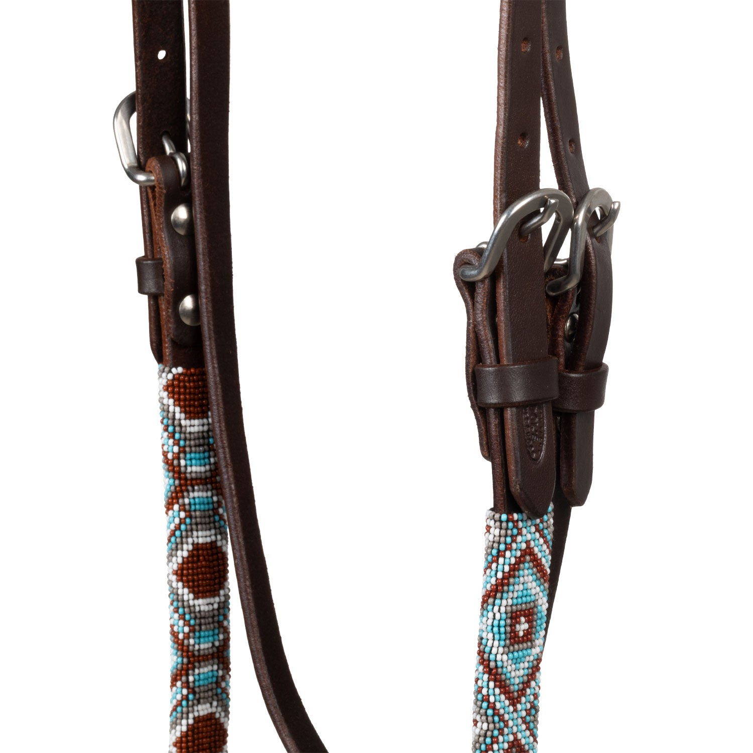 Pool's diamanten kralen geolied western hoofdstel