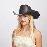 American hat makers Pioneer | Dames canvas katoen westerse cowgirl hoed
