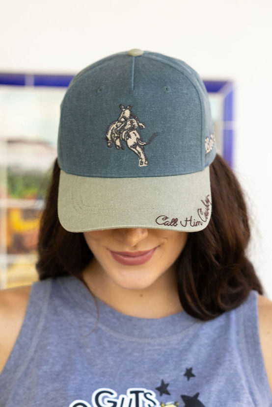 Rodeo quincy call him cowboy cap