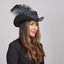 American hat makers Reversible Ren | Dames leren festivalhoed