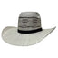 American hat makers Trail Boss | Mens Open Crown Bangora Straw Cowboy Hat