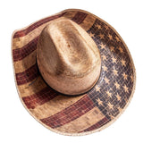 American hat makers Liberty | chapeau de cowboy en paille de palmier mexicaine