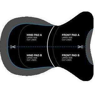Acavallo adjustment shaped gel front riser AC 112 Acavallo