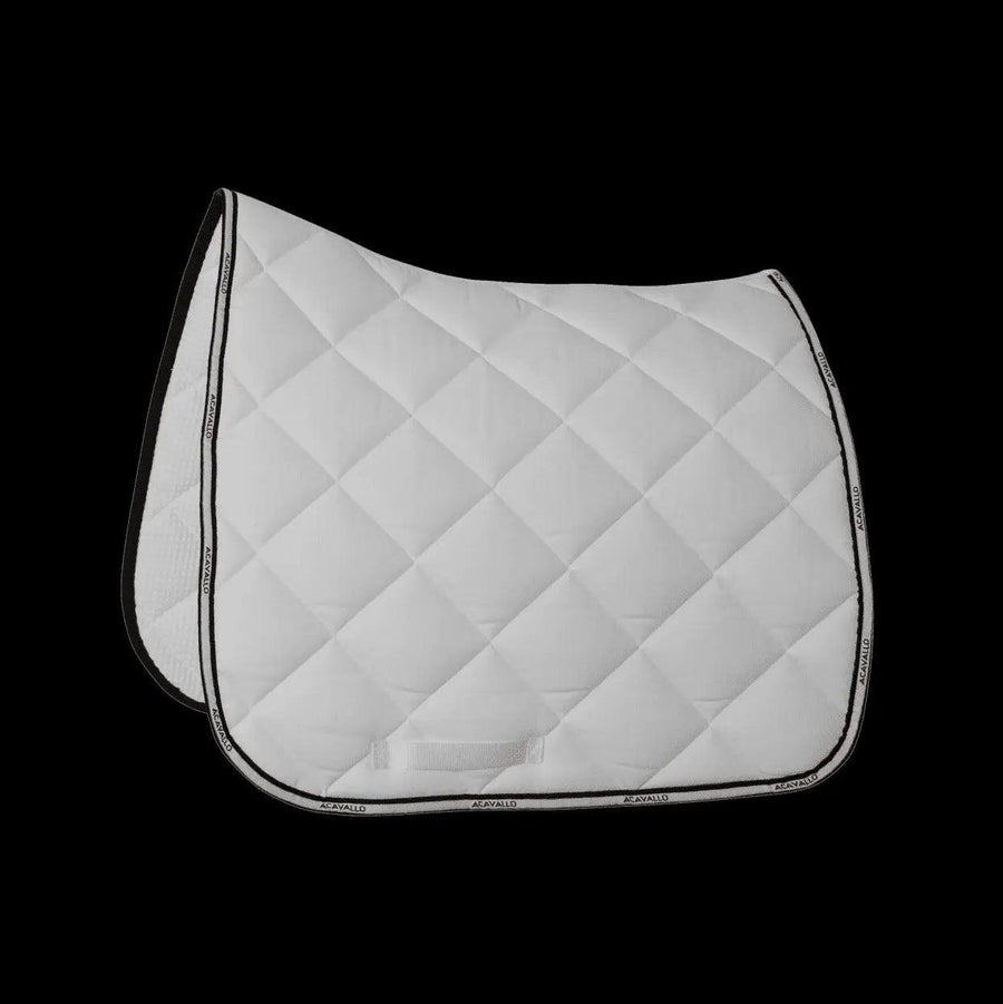 Acavallo plain cotton square dressage pad AC 1050 Acavallo