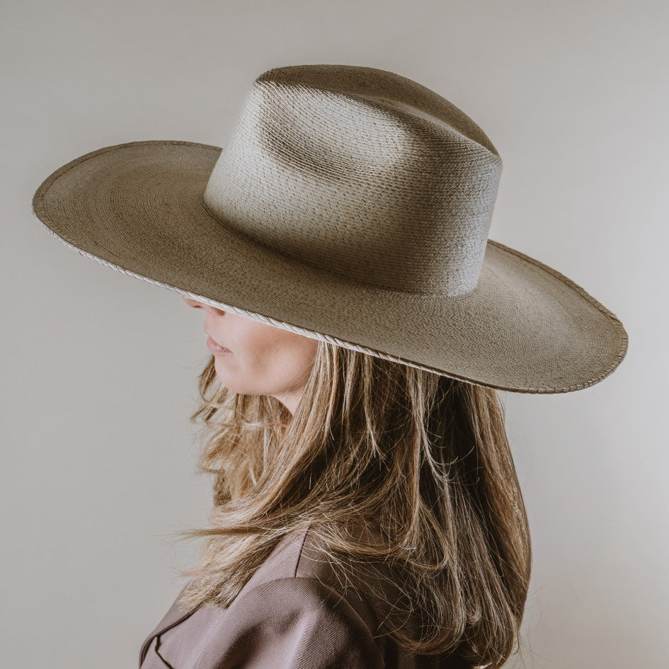 Sandoval Comala cowboy strohoed met brede rand voor dames