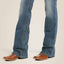 Ariat R.E.A.L. mid rise stretch whipstitch boot cut jean for ladies - HorseworldEU