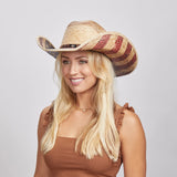 American hat makers Liberty | chapeau de cowboy en paille de palmier mexicaine