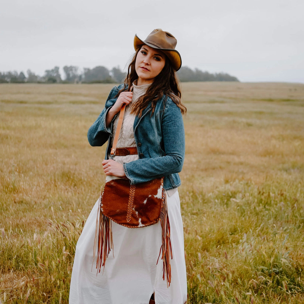 American hat makers Cyclone | Leather Cowboy Hat