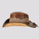 American hat makers Stampede | Cowboyhoed van rundleer met mesh zijkanten