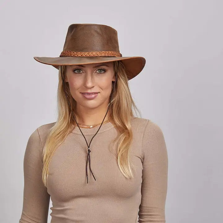 American hat makers Crusher | knautschbare Outback-Hut