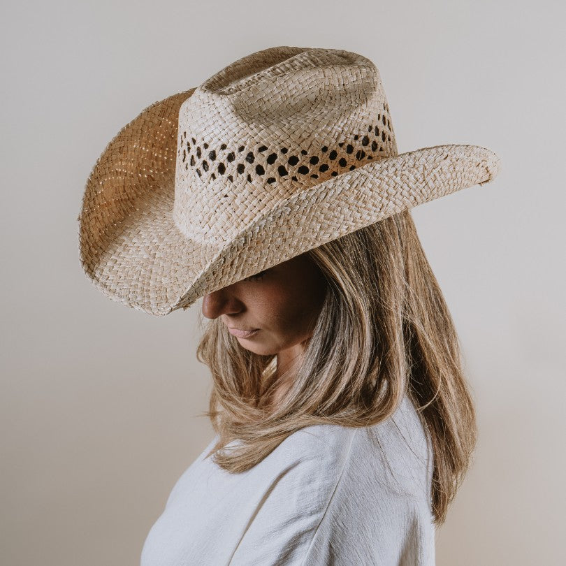 Sandoval Mazatlan raffia cowboyhut für Damen