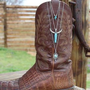 Western bull halsketting