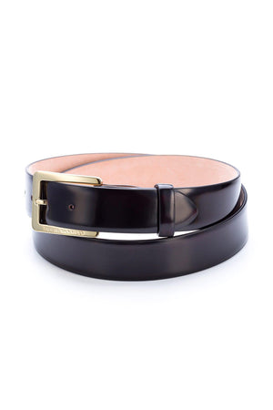 De Niro brushed burgundy belt 00U H 35 - HorseworldEU