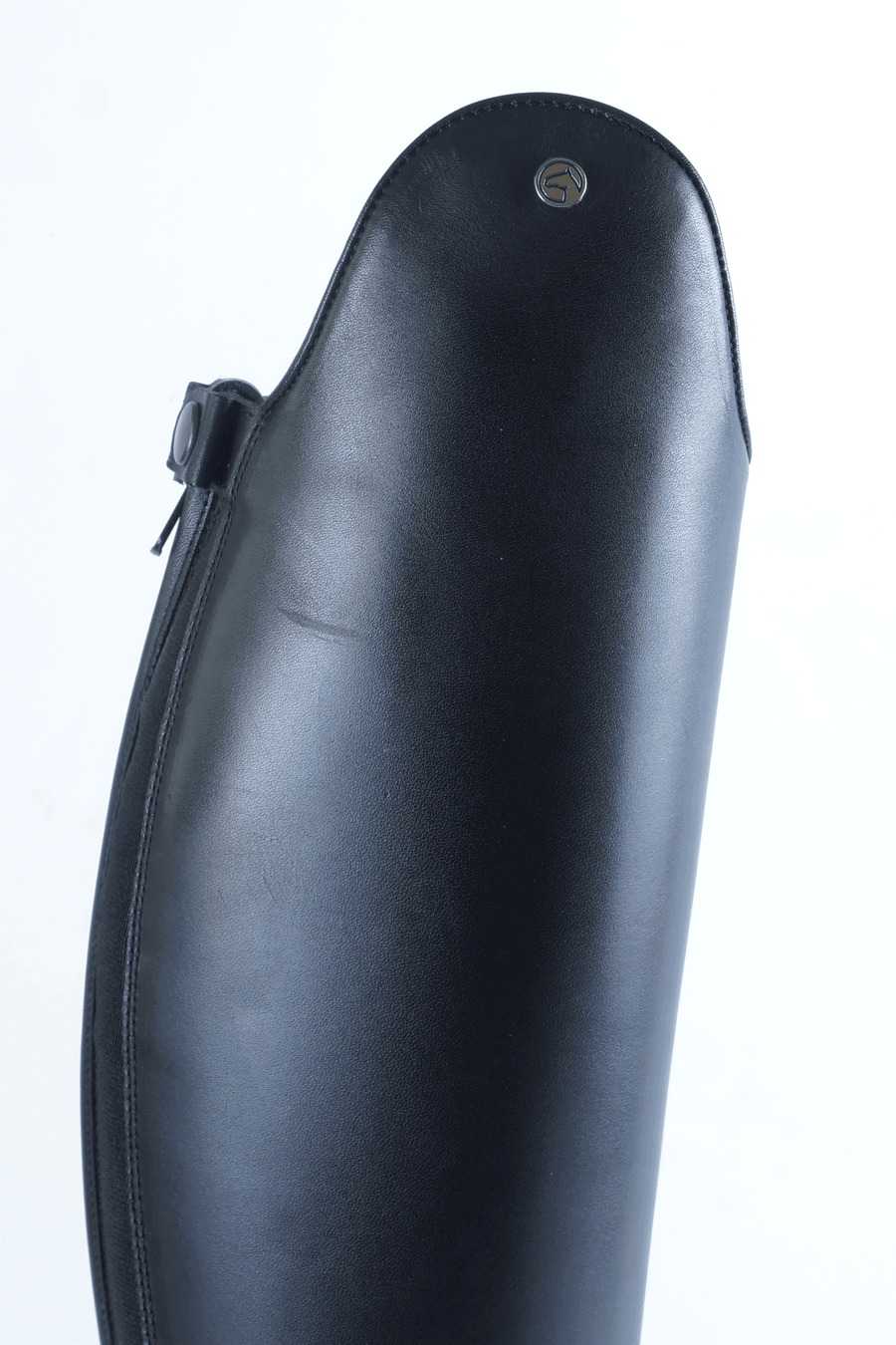 De Niro Tricolore Puro dress boot smooth blue leather - HorseworldEU