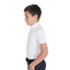 Equestro boys slim fit competition polo shirt with four buttons - HorseworldEU