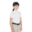 Equestro girls slim fit breathable competition polo shirt - HorseworldEU