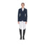 Equestro women's competition jacket three buttons perforated fabric - HorseworldEU