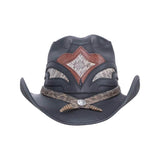 American hat makers Storm | chapeau de cowboy en cuir et serpent à sonnette