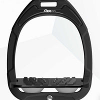 Flex - on green composite stirrup black frame Flex-on