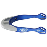Herm. Sprenger fairRider spurs - aluminium, 25mm neck silver thin rounded 47622 Herm. Sprenger