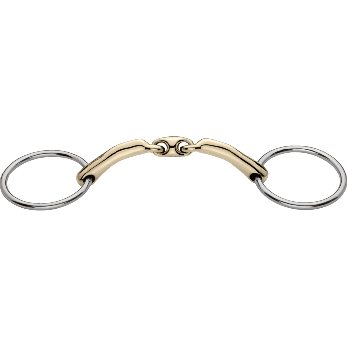 Herm. Sprenger novocontact loose ring snaffle 16 mm double jointed - sensogan 40456 - HorseworldEU