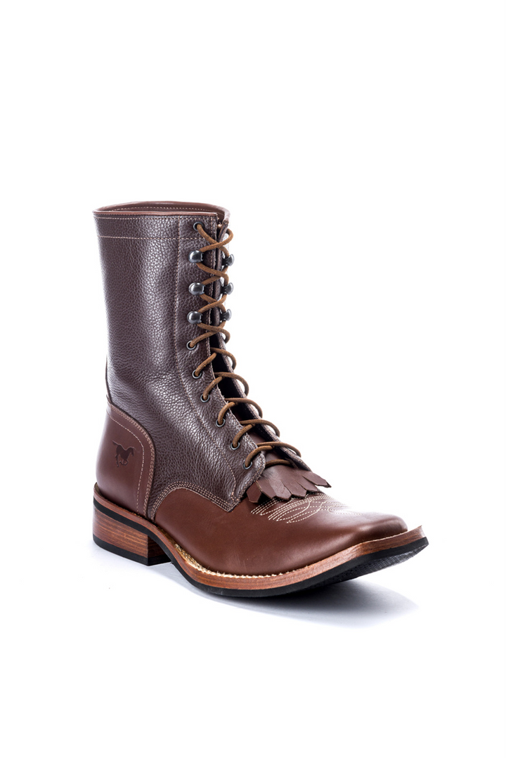 Bottes western à lacets De Niro