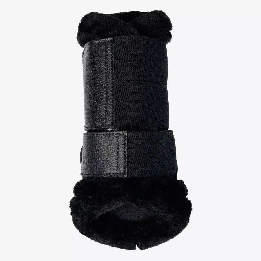 LeMieux Fleece Edged mesh brushing boots Lemieux