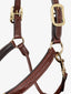 LeMieux stitched leather headcollar - HorseworldEU