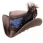 American hat makers Reversible Ren | Dames leren festivalhoed